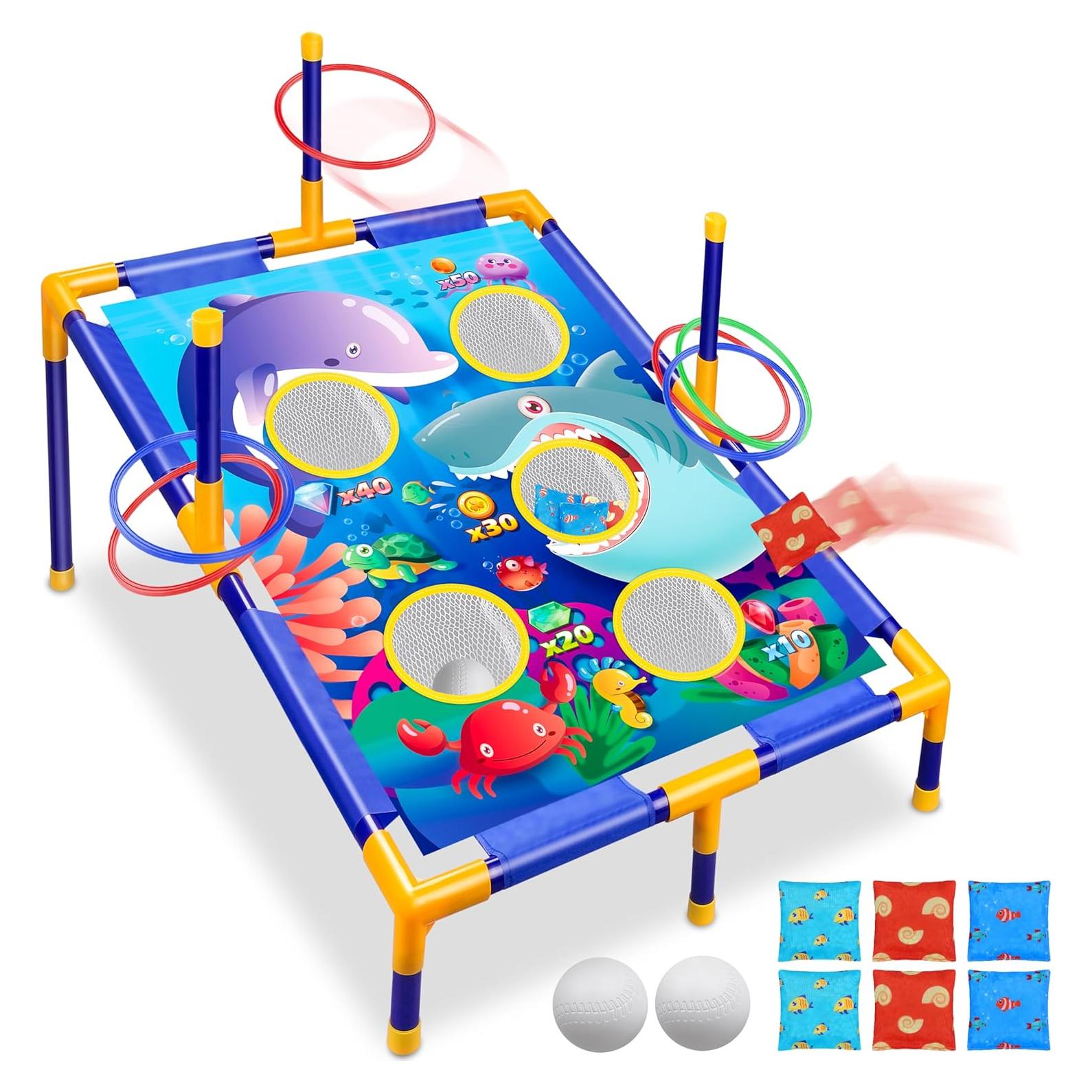 Juego de Lanzamiento de Bolsas de Frijoles Toyk 3 en 1 para Niños