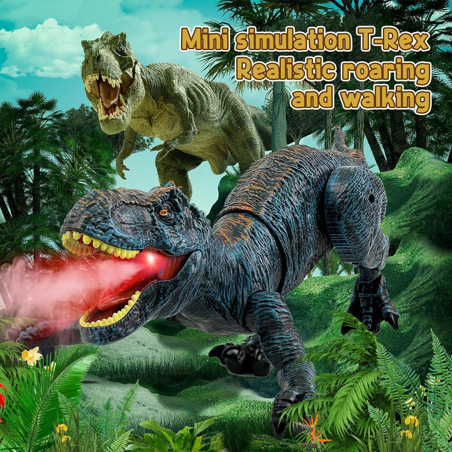 Control Remoto Dinosaurio Robot TALGIC Azul 27.4x22.2cm