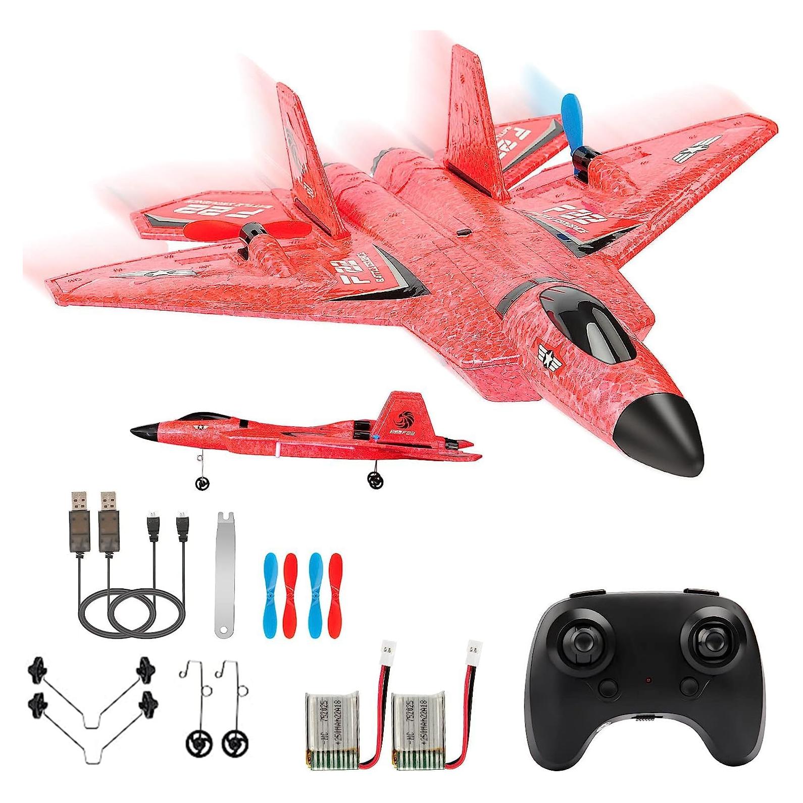 Avión RC F22 RoofWorld Listo para Volar 35.6x27.9cm