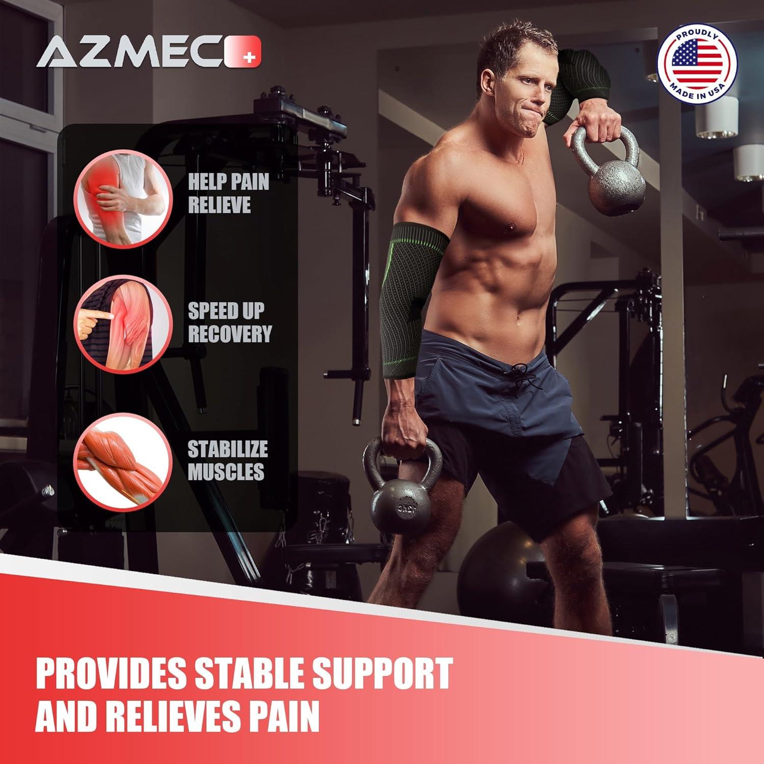 Mangas de Compresión Azmec para Brazos Pequeño - Soporte Deportivo