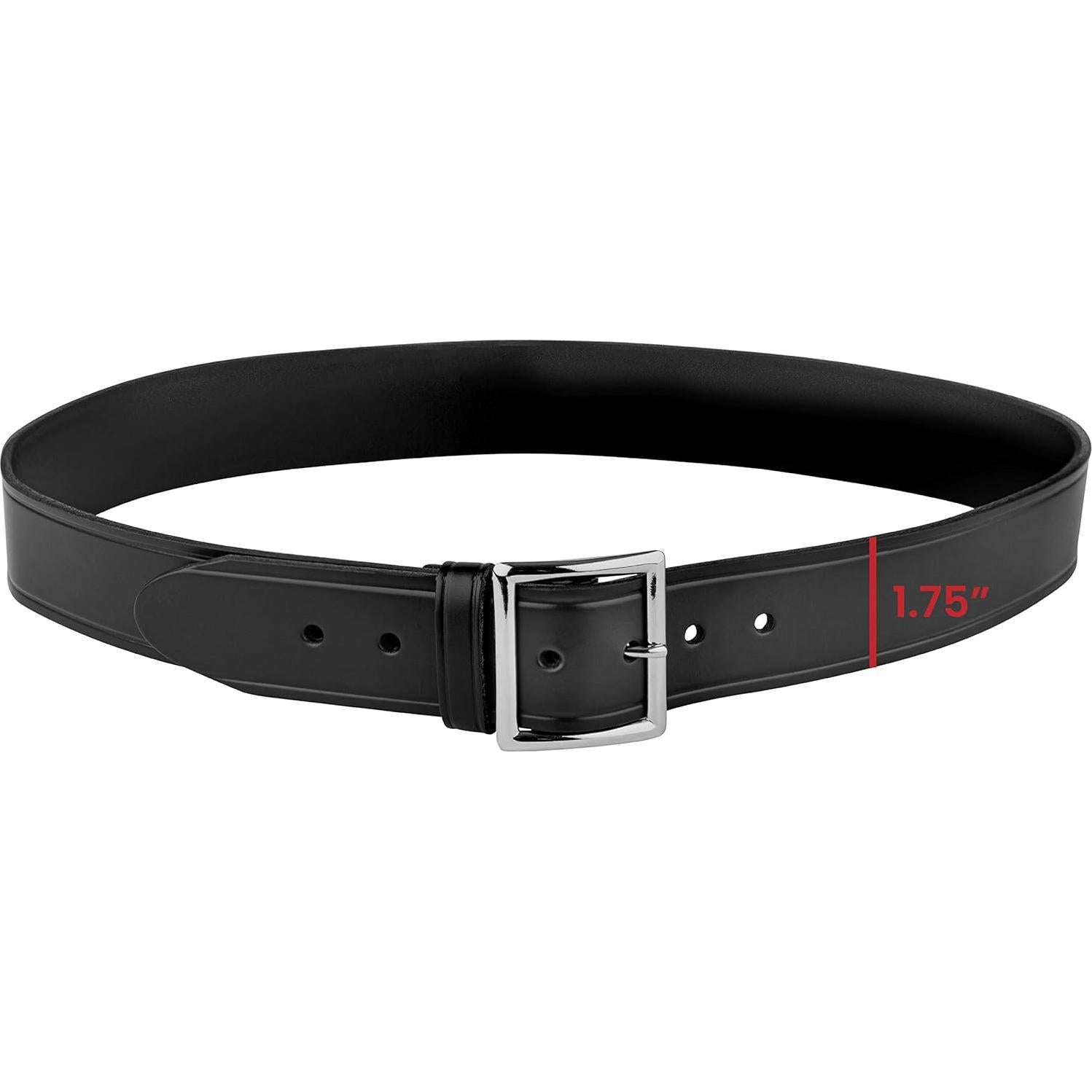 Cinturón de Cuero Garrison Perfect Fit 4.4cm Negro