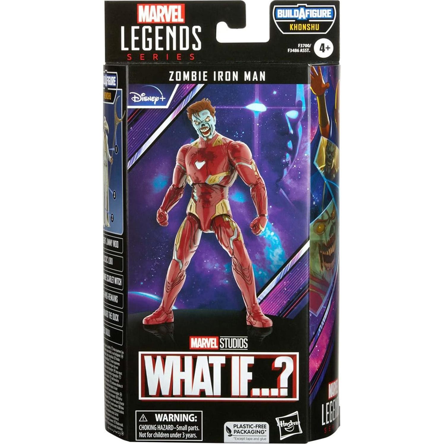 Figura de acción Zombie Iron Man Marvel Legends 15 cm con accesorios