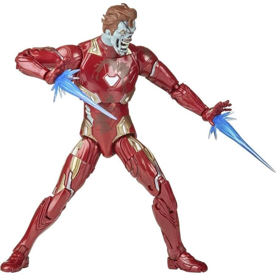 Figura de acción Zombie Iron Man Marvel Legends 15 cm con accesorios