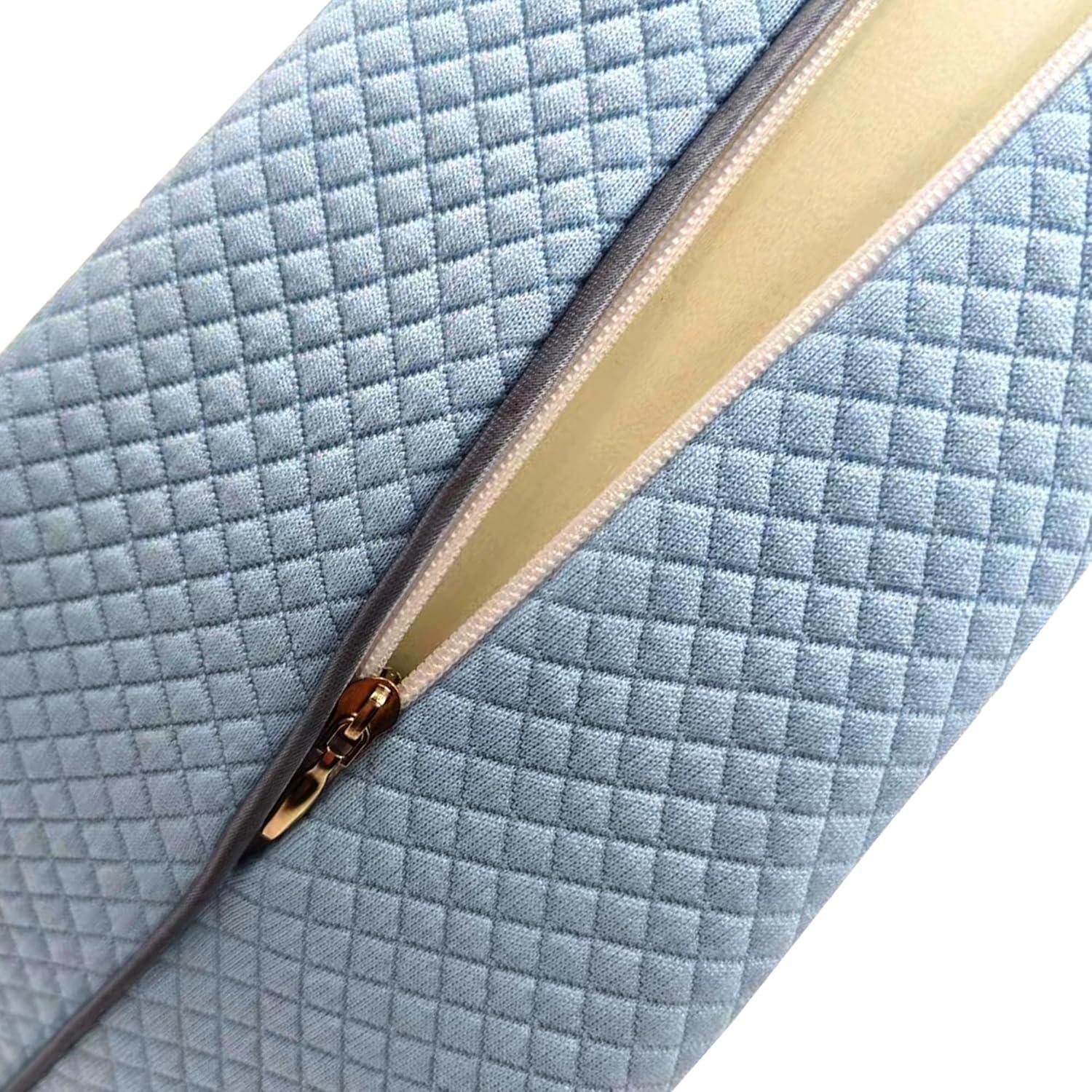 Funda de almohada de reemplazo LeoTube para piernas - Azul