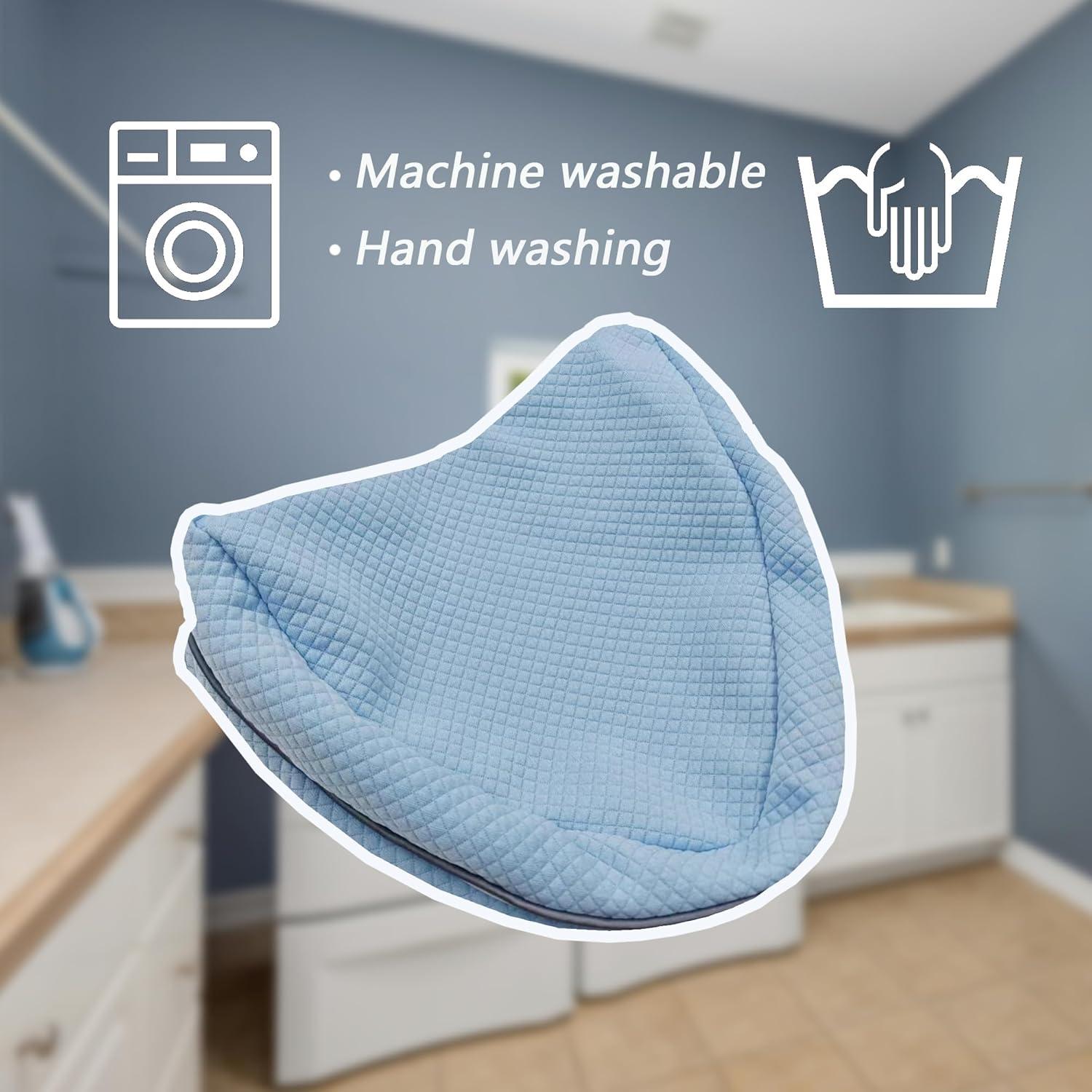 Funda de almohada de reemplazo LeoTube para piernas - Azul