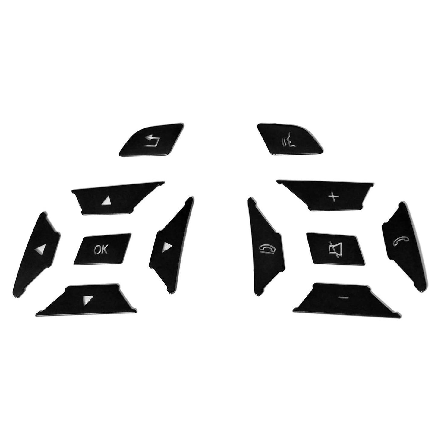 Cubierta de Botón para Volante WODOFO GDR Negro 12pcs