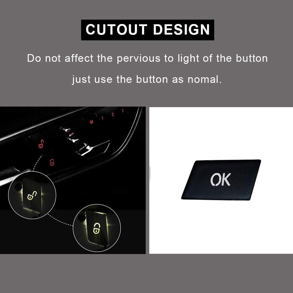 Cubierta de Botón para Volante WODOFO GDR Negro 12pcs