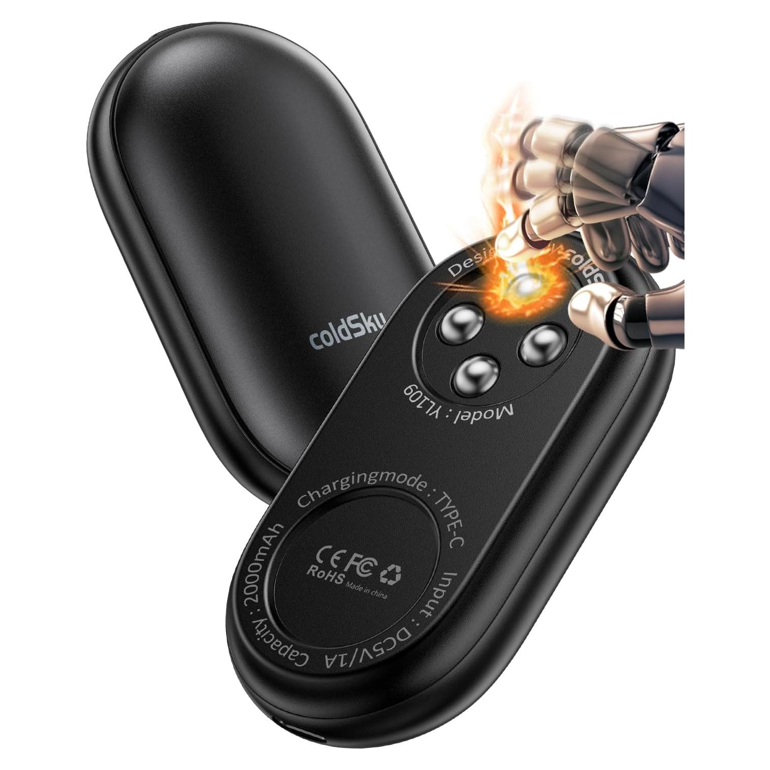 Calentadores de Manos Recargables coldSky YL-109 2-Pack 60°C