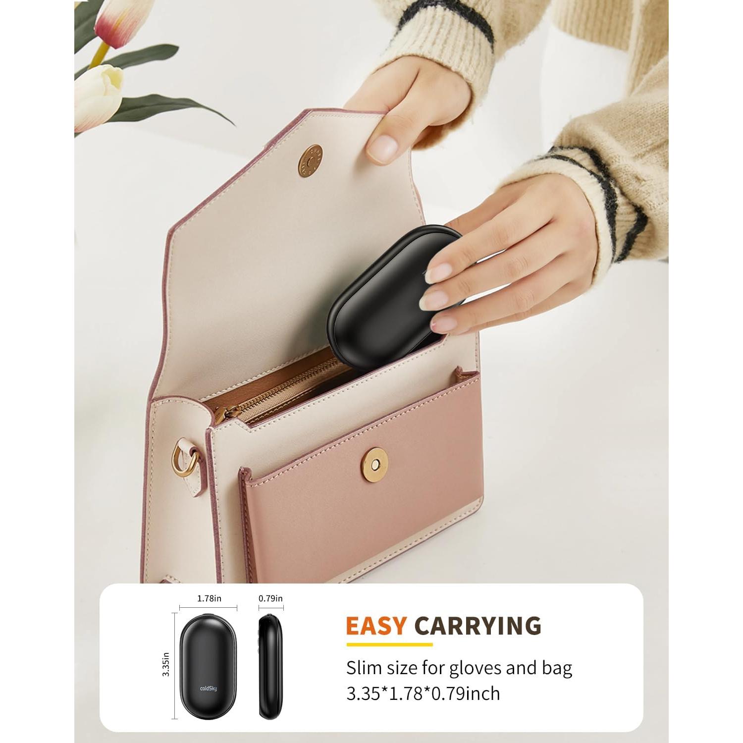 Calentadores de Manos Recargables coldSky YL-109 2-Pack 60°C