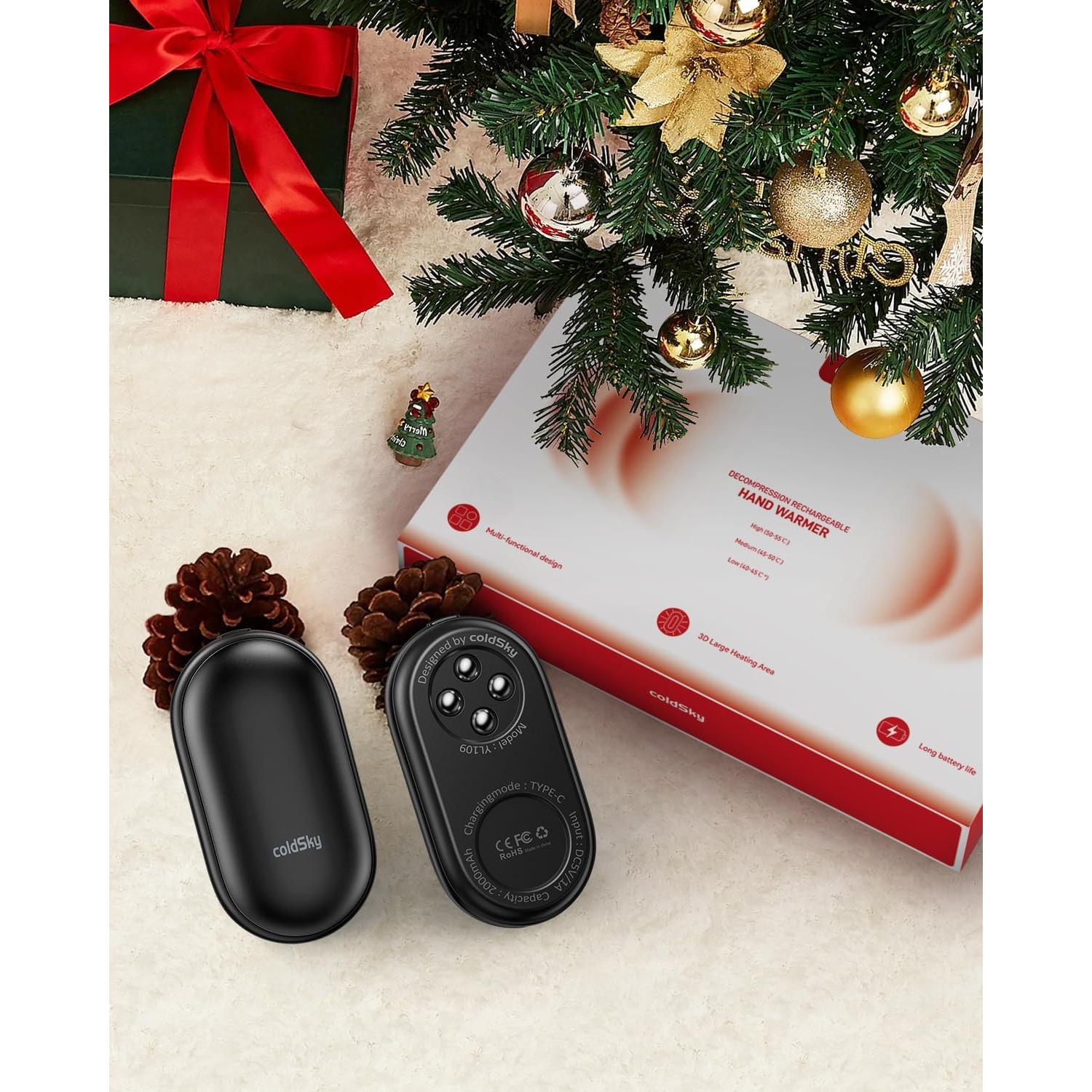 Calentadores de Manos Recargables coldSky YL-109 2-Pack 60°C