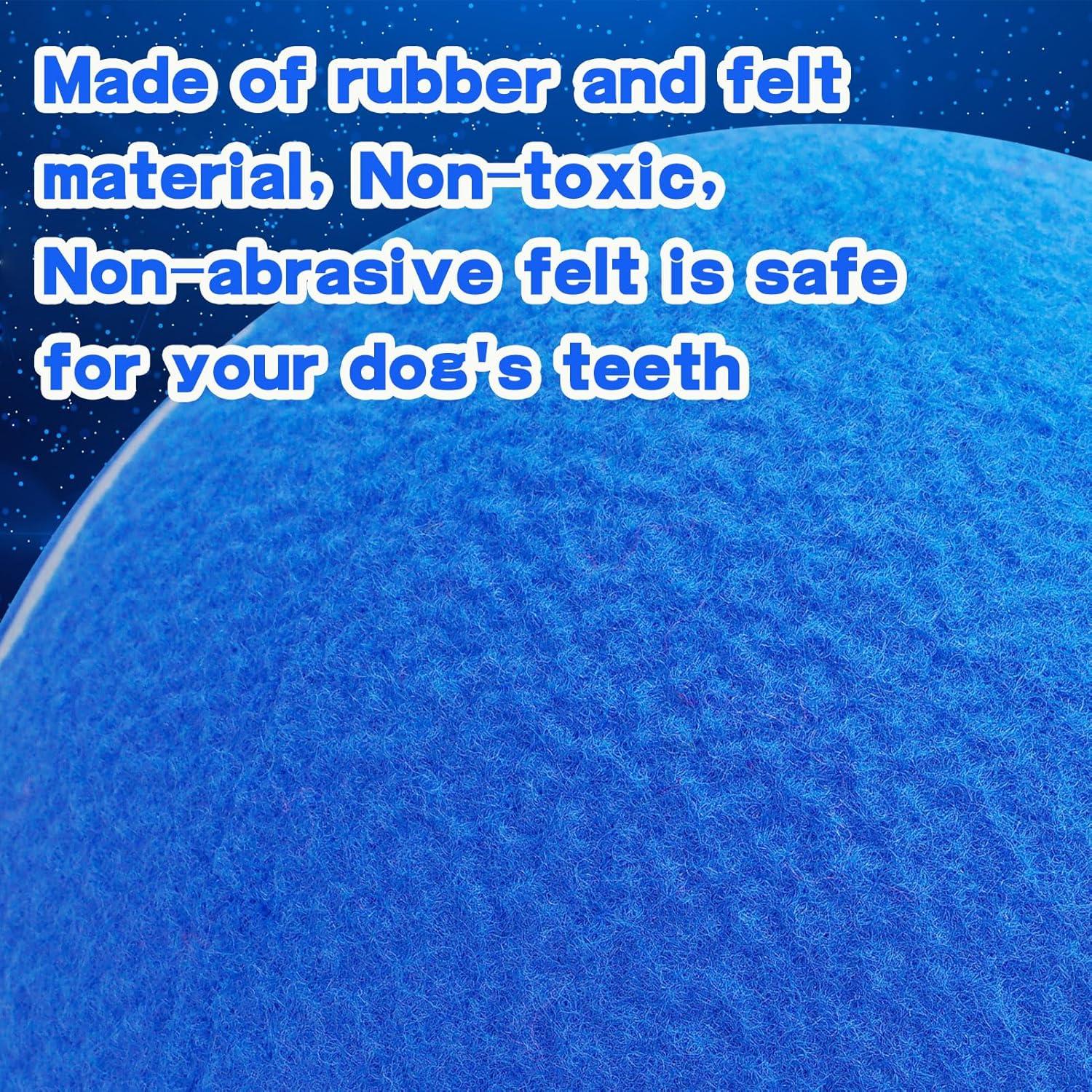 Pelota de Tenis Gigante para Perros Banfeng 24 cm Azul