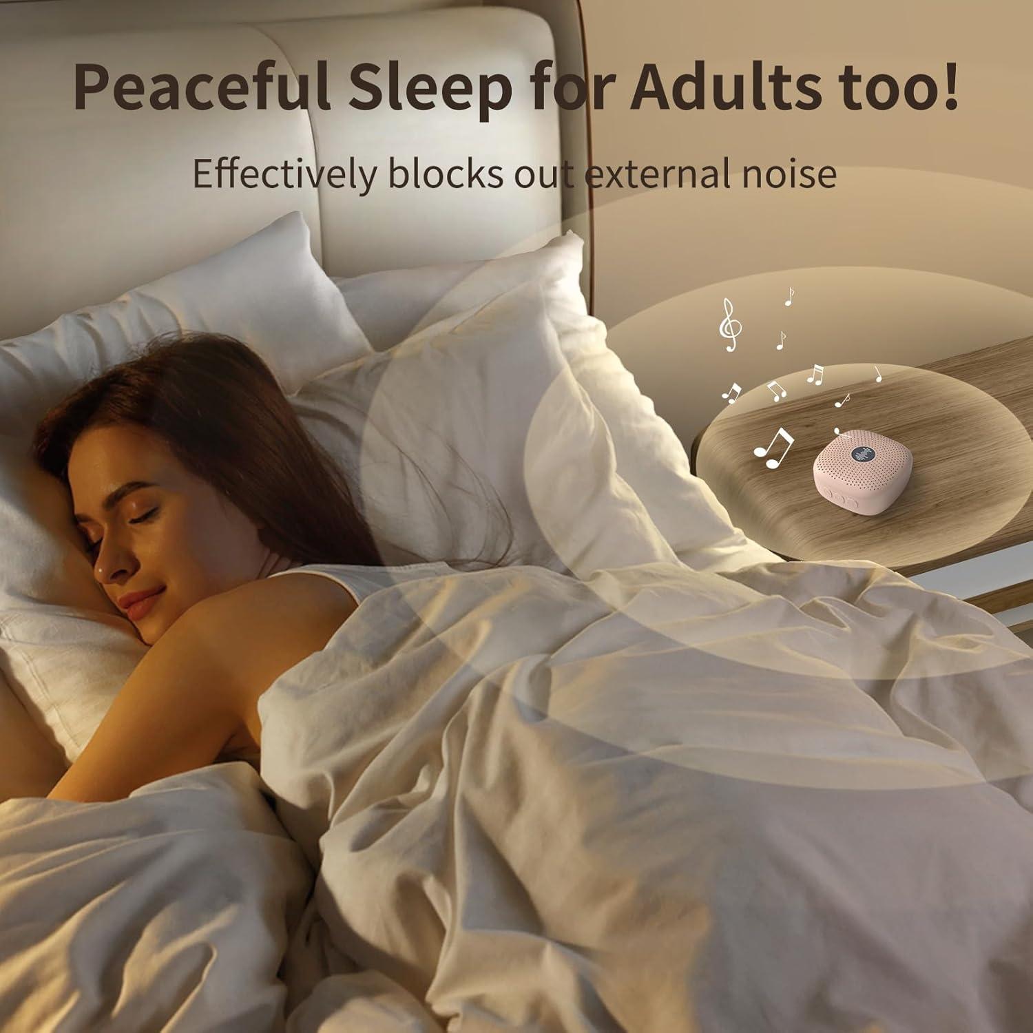 Máquina de Ruido Blanco HAODINGMAI H10-FS 21 Sonidos Compacta