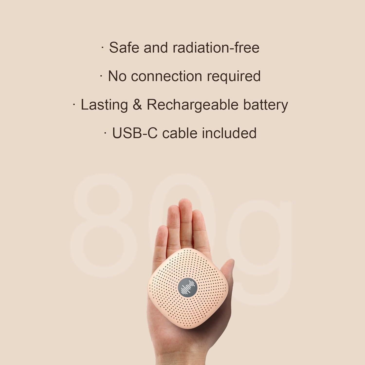 Máquina de Ruido Blanco HAODINGMAI H10-FS 21 Sonidos Compacta