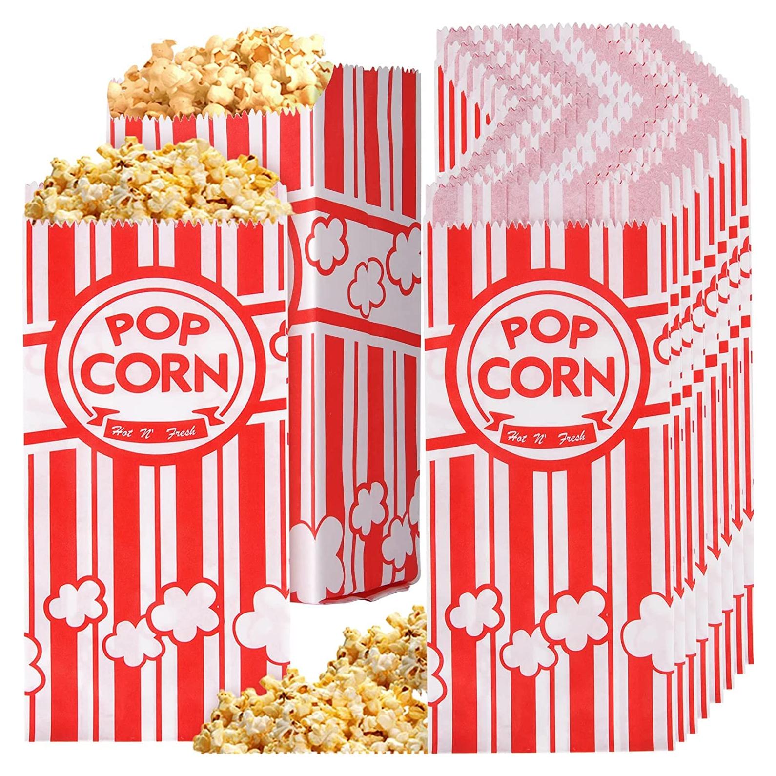 200 Bolsas de Papel para Palomitas Essenya 1 oz Individuales