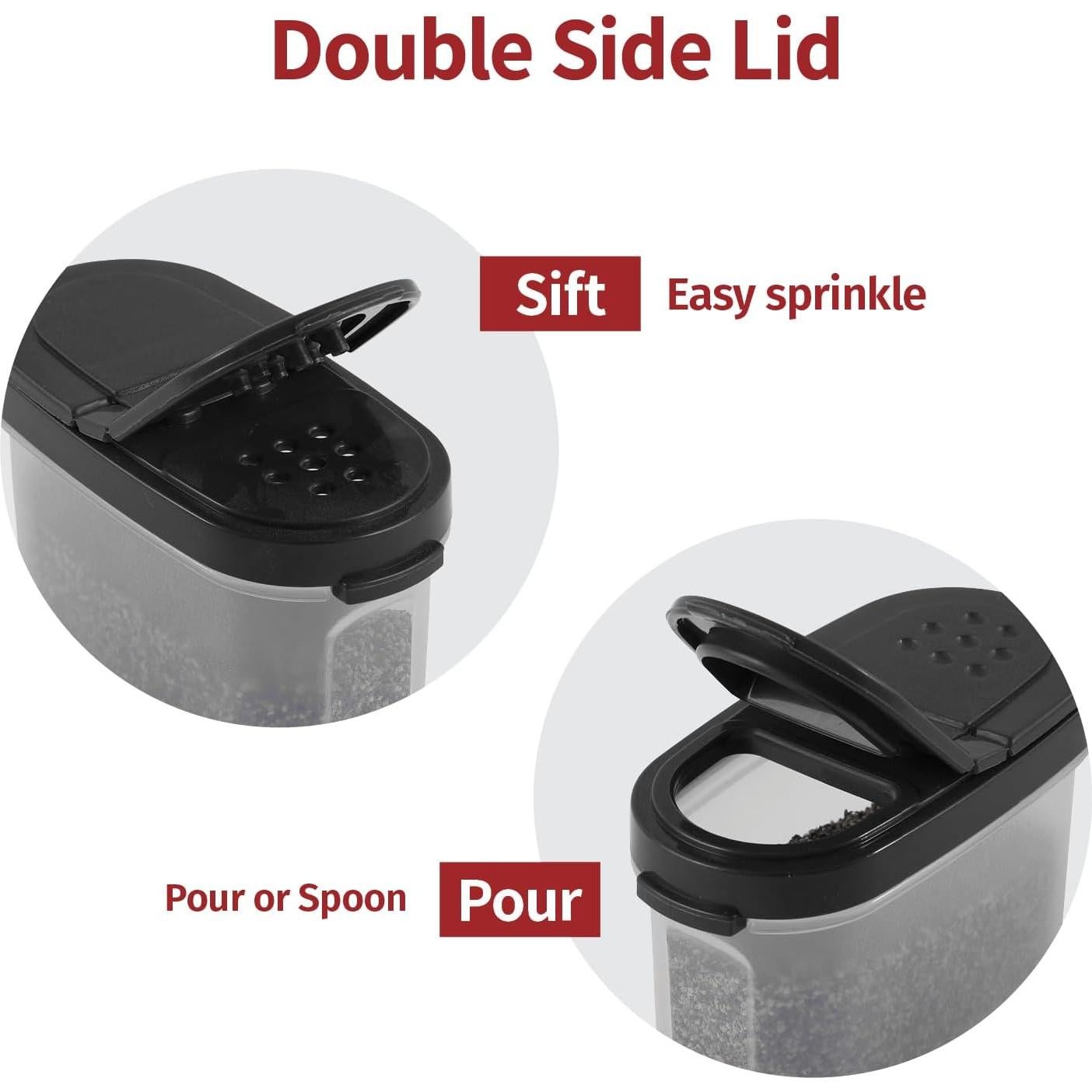 Contenedores de Especias Signora Ware 4 pk 120 ml con Tapa