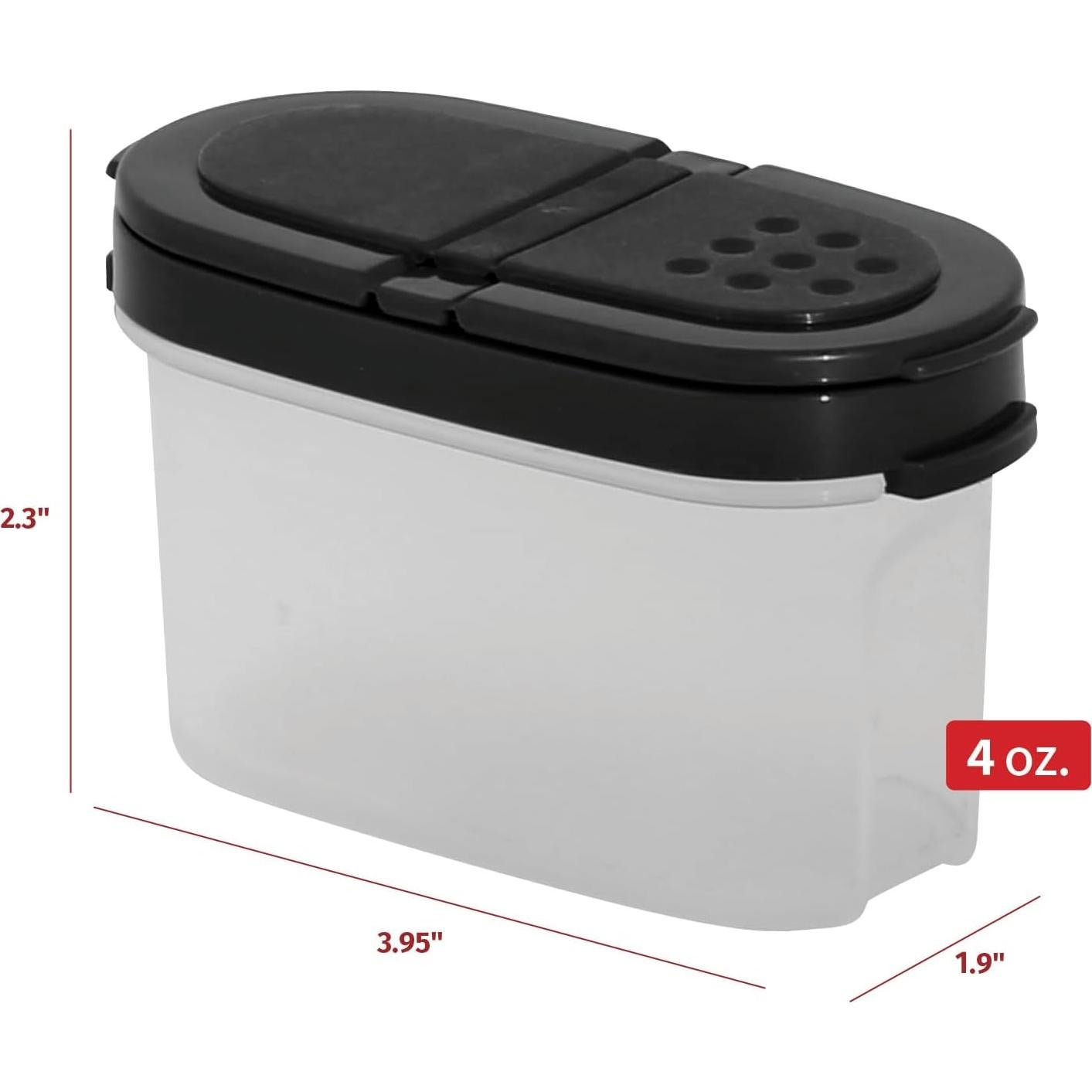 Contenedores de Especias Signora Ware 4 pk 120 ml con Tapa