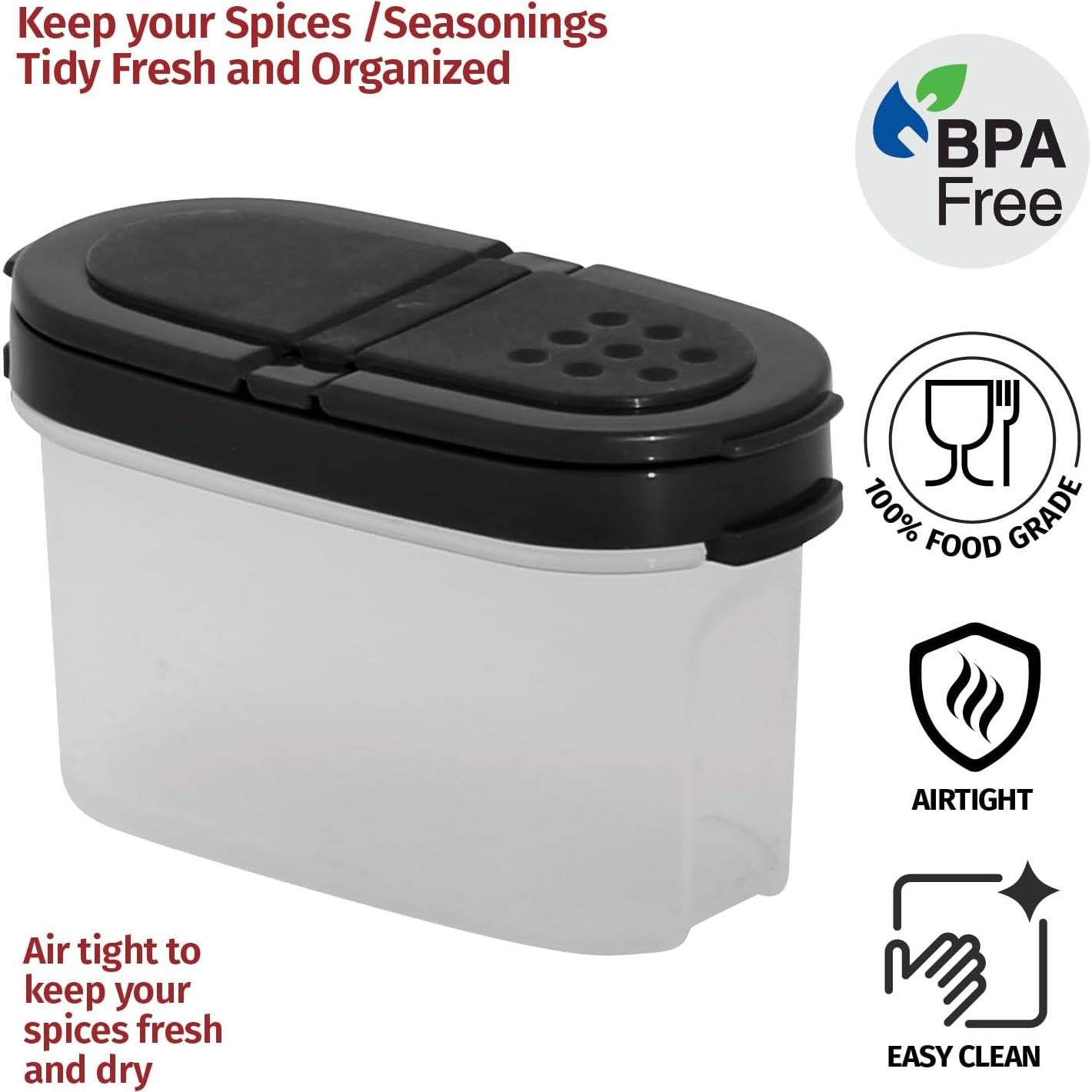 Contenedores de Especias Signora Ware 4 pk 120 ml con Tapa