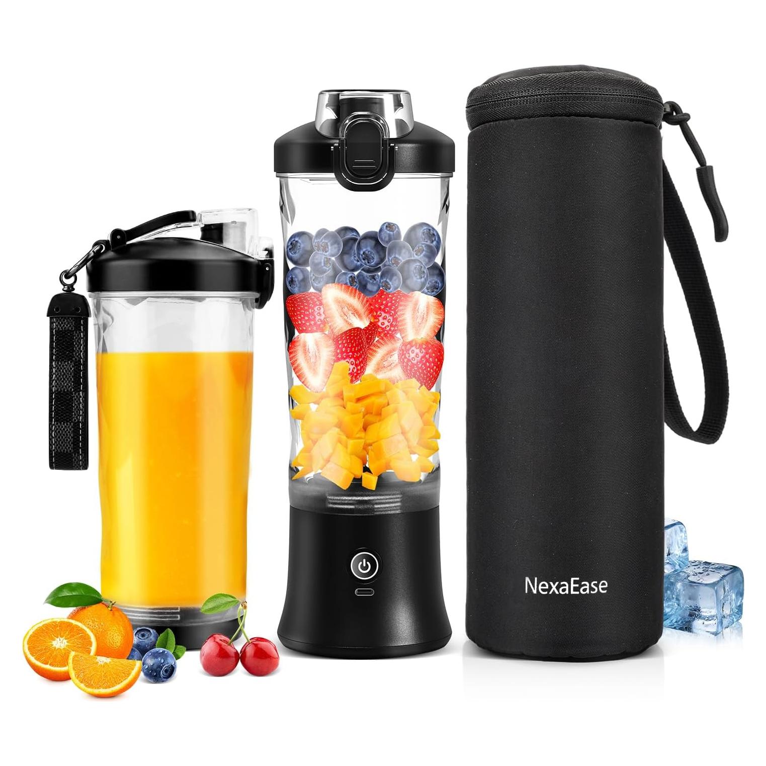 Licuadora Portátil Swietonic 600ml Recargable USB para Batidos