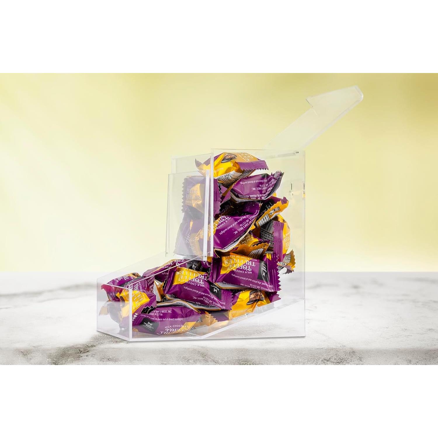 Dispensador de Dulces IneVibe Acrílico 1.0 Cuenta 0.62 kg