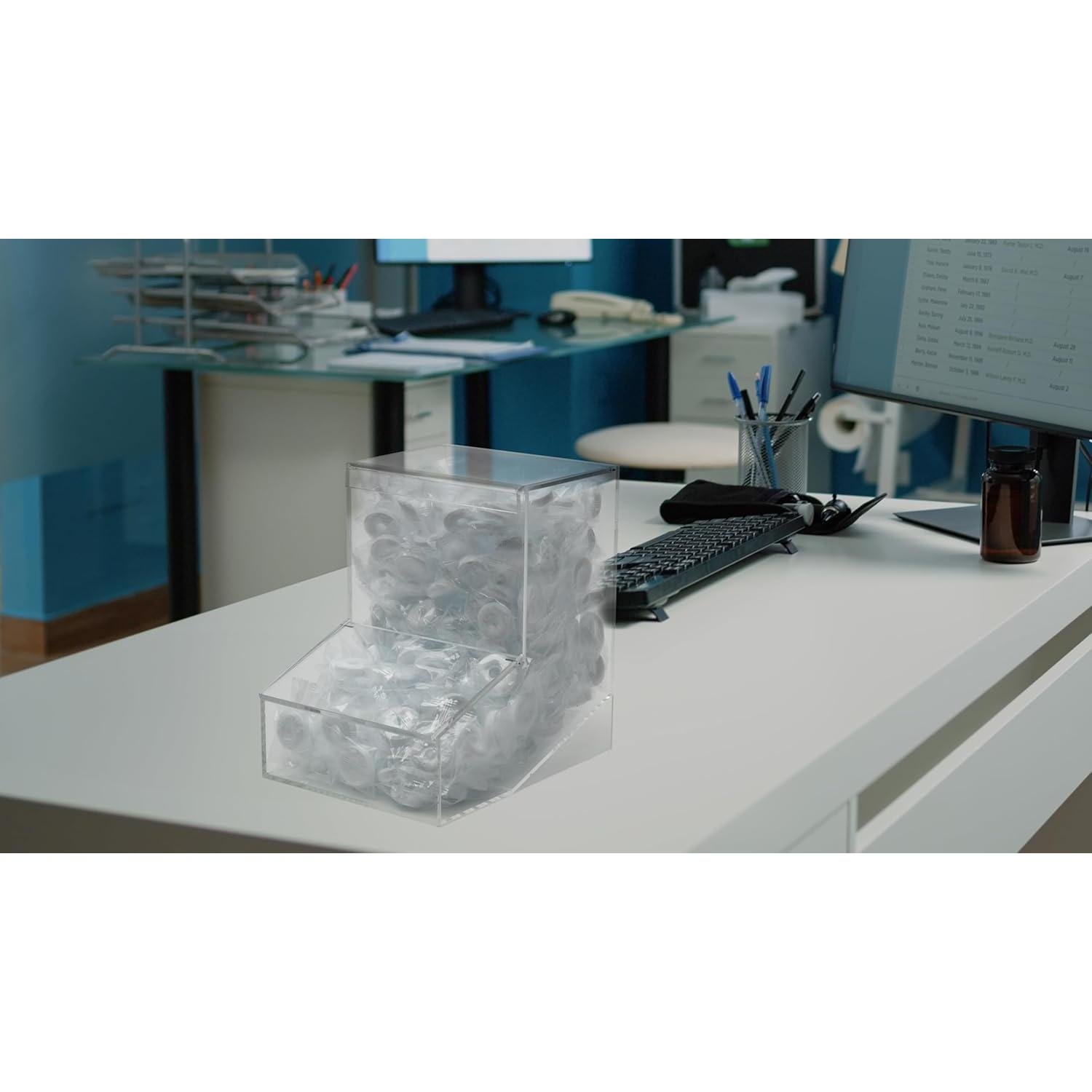 Dispensador de Dulces IneVibe Acrílico 1.0 Cuenta 0.62 kg