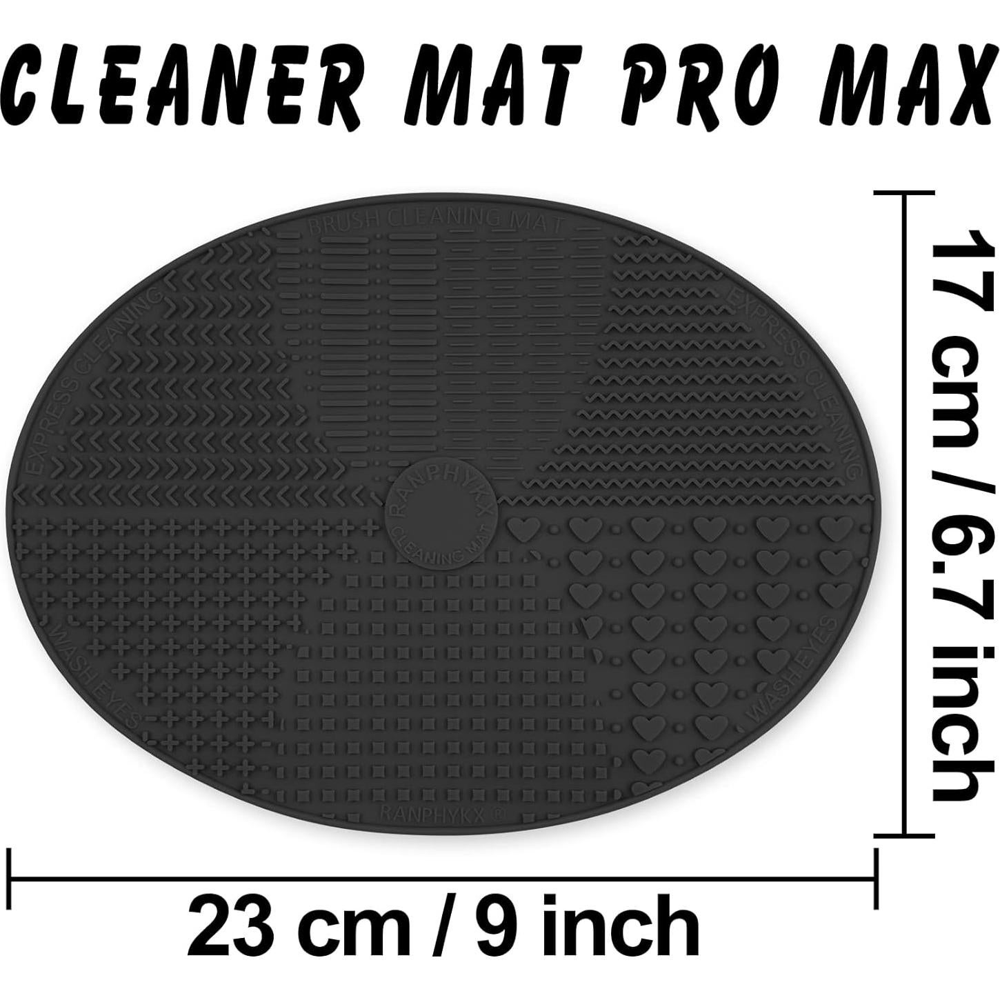 Alfombrilla Limpiadora de Brochas de Maquillaje Ranphykx 22.86x16.83cm