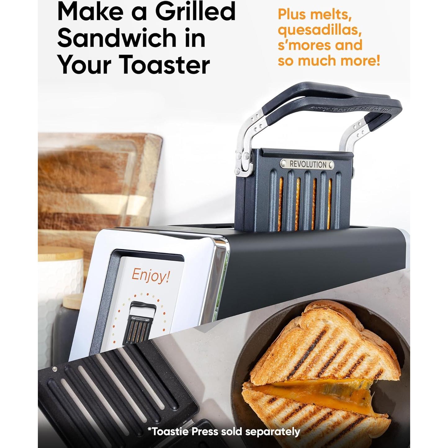 Tostadora Inteligente Revolution R180 Connect 2 Rebanadas Wi-Fi