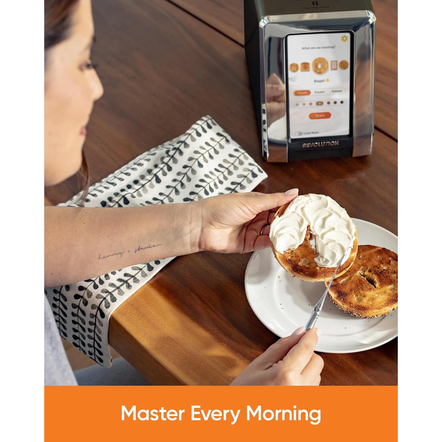 Tostadora Inteligente Revolution R180 Connect 2 Rebanadas Wi-Fi