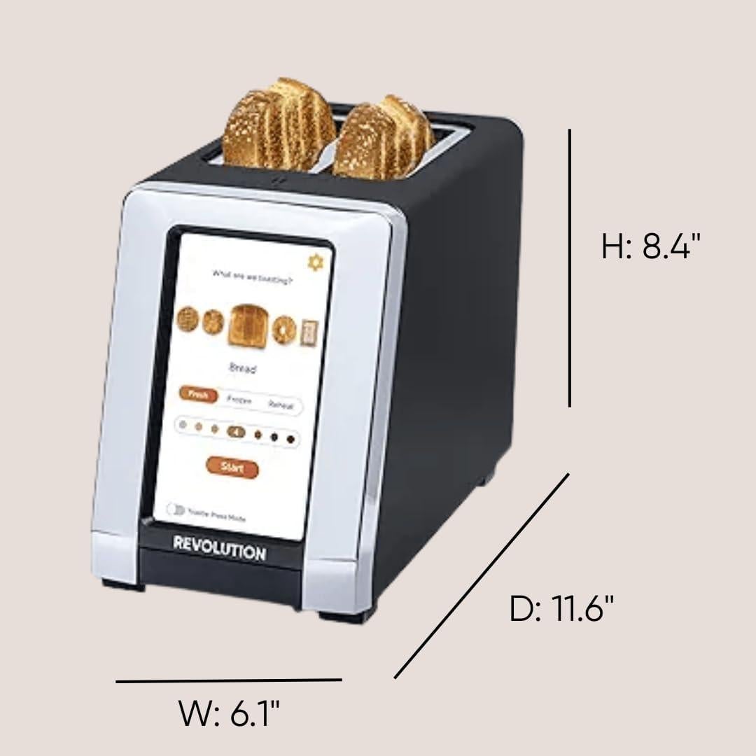 Tostadora Inteligente Revolution R180 Connect 2 Rebanadas Wi-Fi