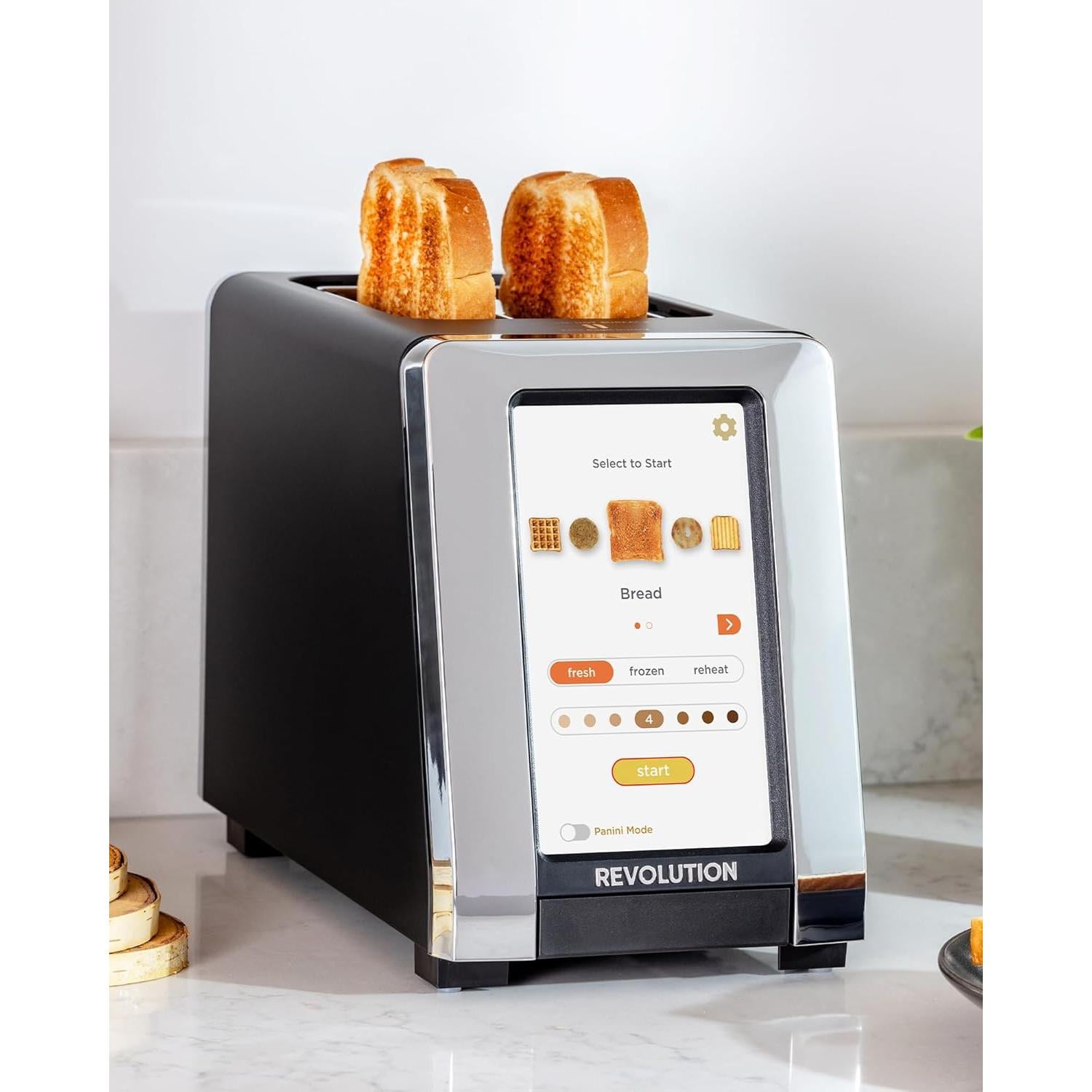 Tostadora Inteligente Revolution R180 Connect 2 Rebanadas Wi-Fi