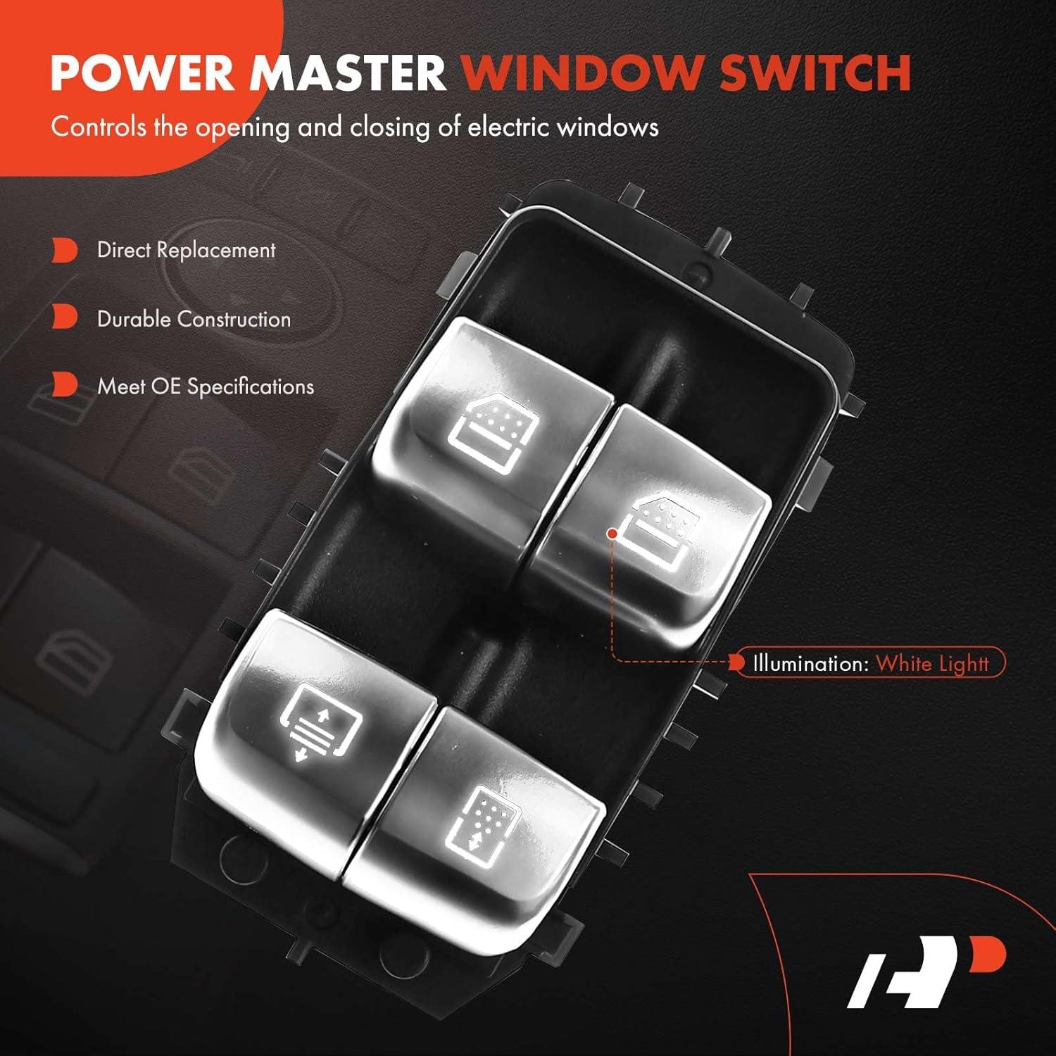 Interruptor Ventana Eléctrica A-Premium para Mercedes-Benz S550