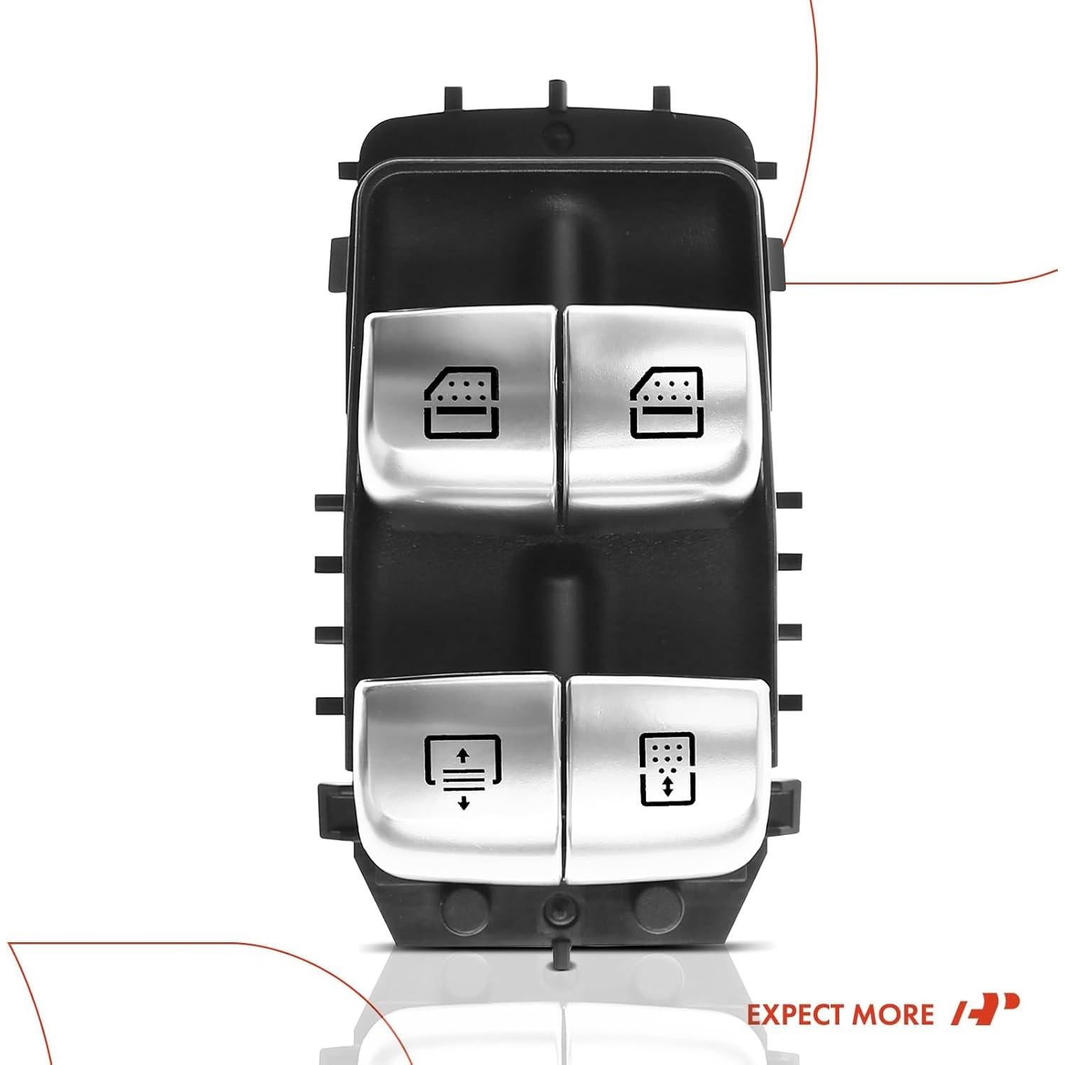 Interruptor Ventana Eléctrica A-Premium para Mercedes-Benz S550