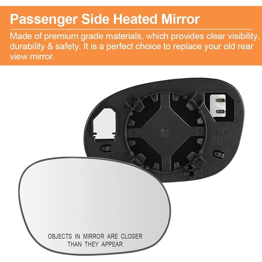 Espejo Calefaccionado Senzeal Lado Derecho Dodge Challenger