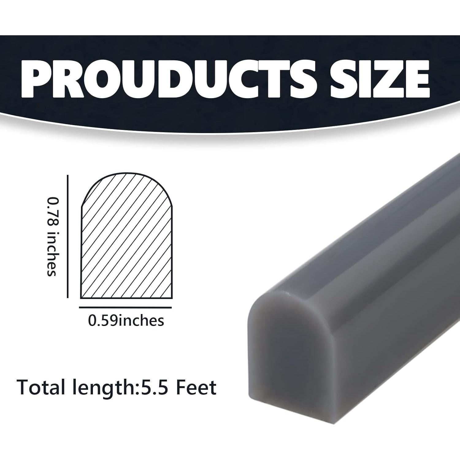 Barrera de Drenaje de Ducha Plegable Raycity 170 cm Gris