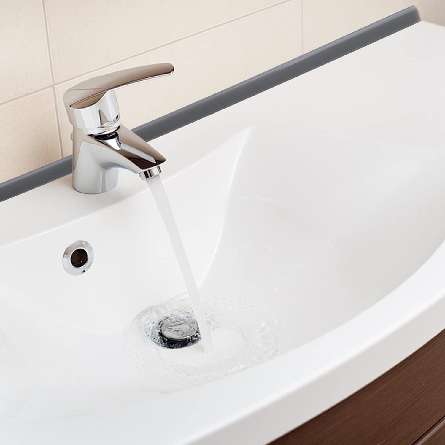 Barrera de Drenaje de Ducha Plegable Raycity 170 cm Gris