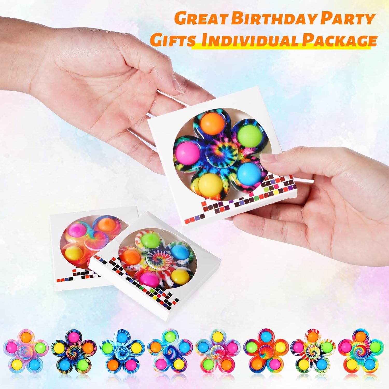 SCIONE Paquete de 24 Juguetes Antiestrés para Niños 3-12 Años