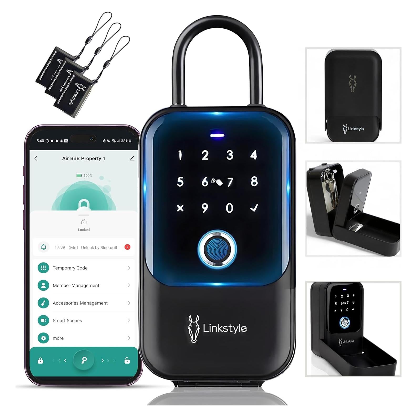 Caja de Llaves Inteligente Linkstyle Matrix II - Bluetooth, 5 Modos