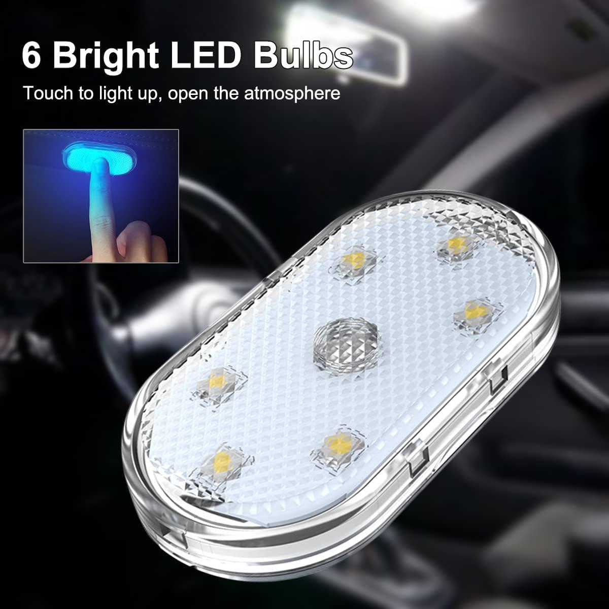 Luces LED Inalámbricas para Automóvil TEKSHINNY FWD-4 7 Colores