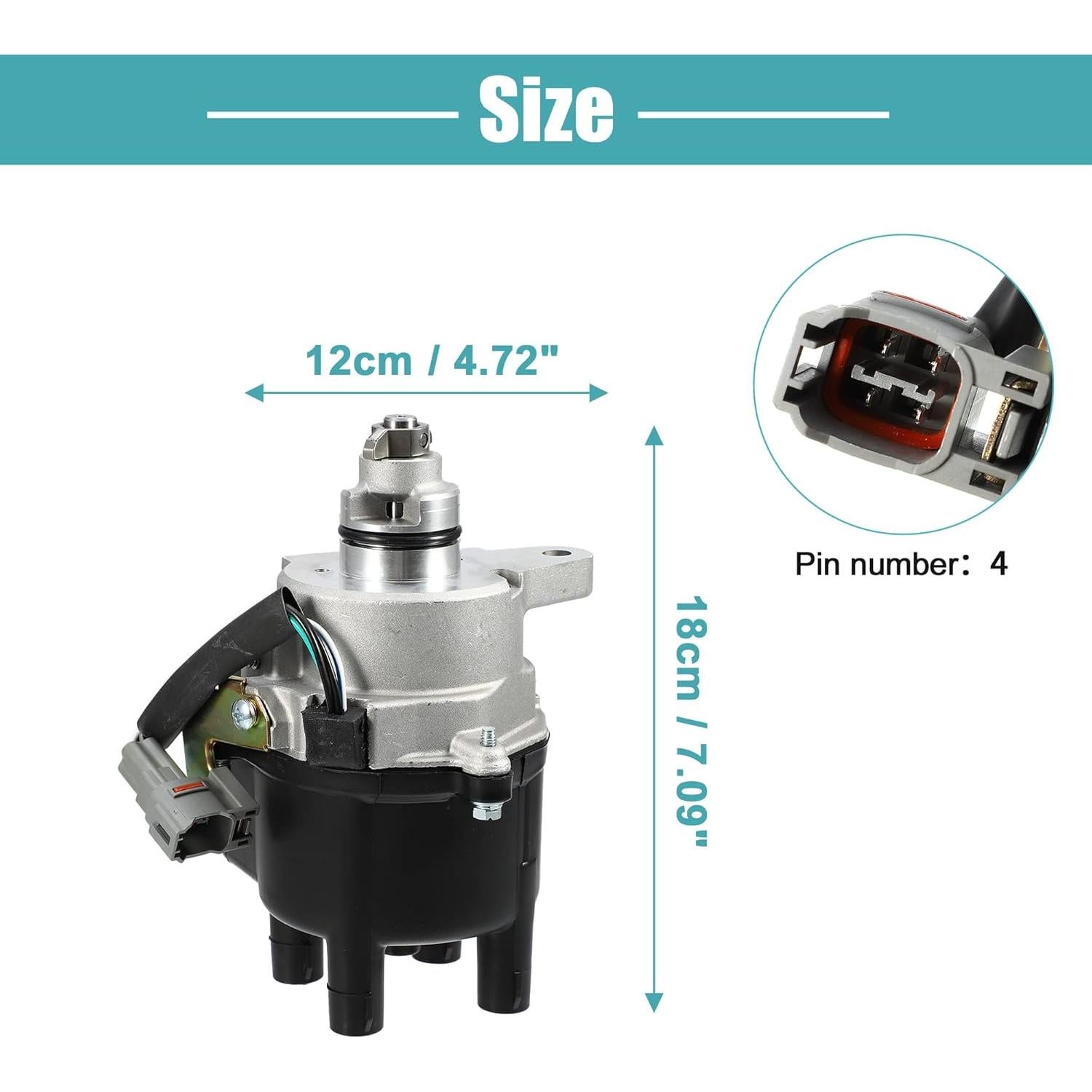 Distribuidor de Encendido X AUTOHAUX para Toyota Corolla 1.6L 1.8L