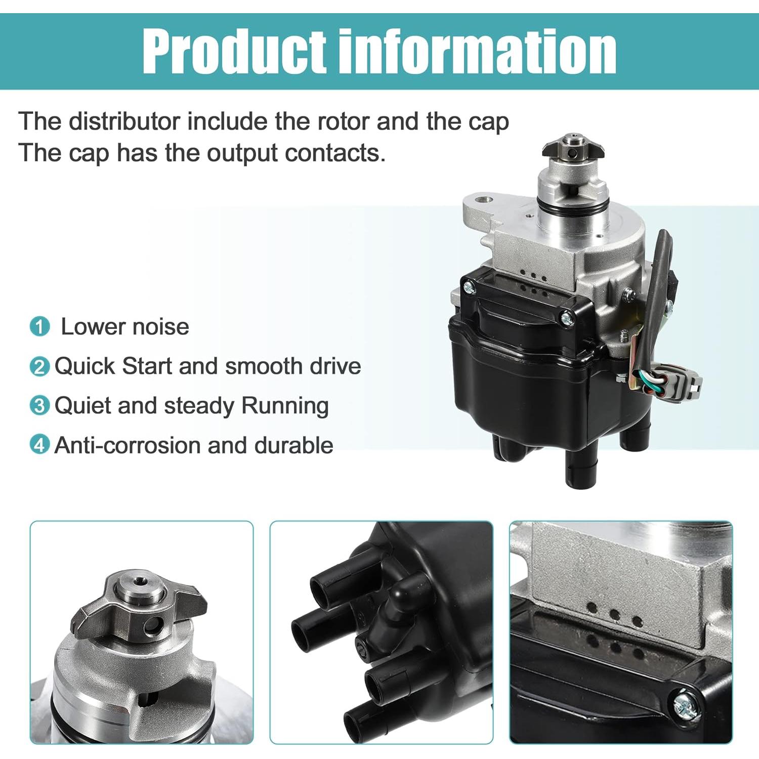 Distribuidor de Encendido X AUTOHAUX para Toyota Corolla 1.6L 1.8L