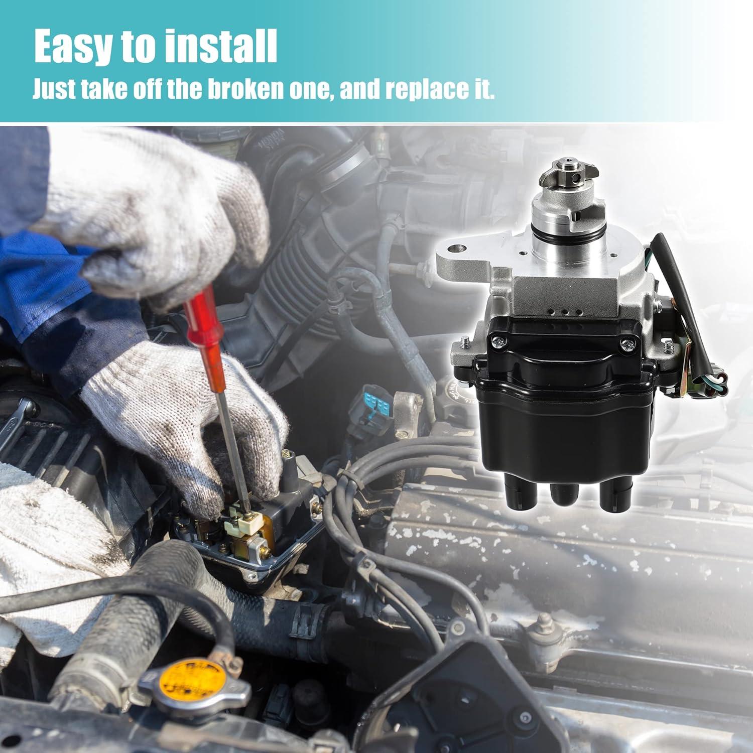 Distribuidor de Encendido X AUTOHAUX para Toyota Corolla 1.6L 1.8L