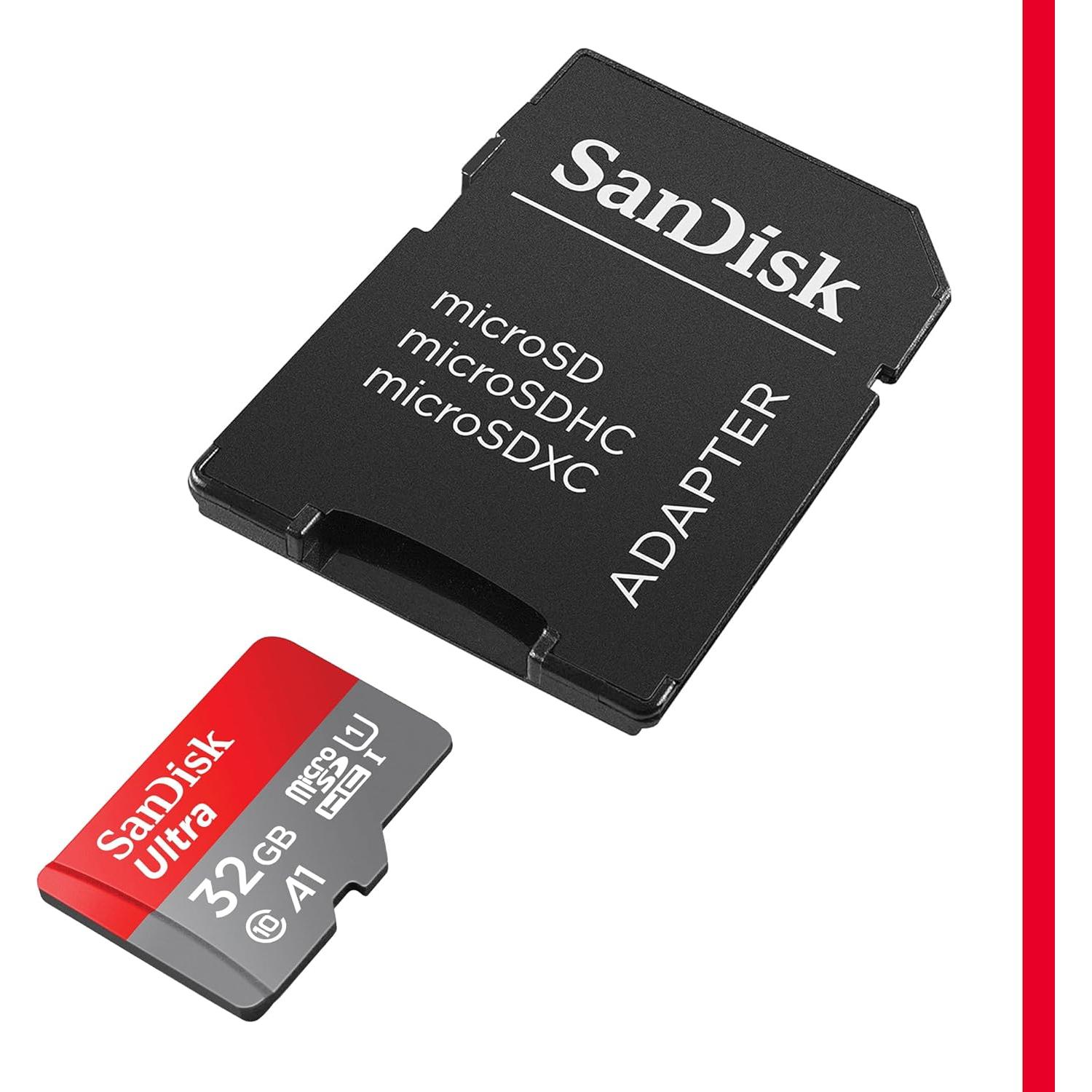 Tarjeta de Memoria SanDisk Ultra 32GB microSDHC UHS-I 120MB/s