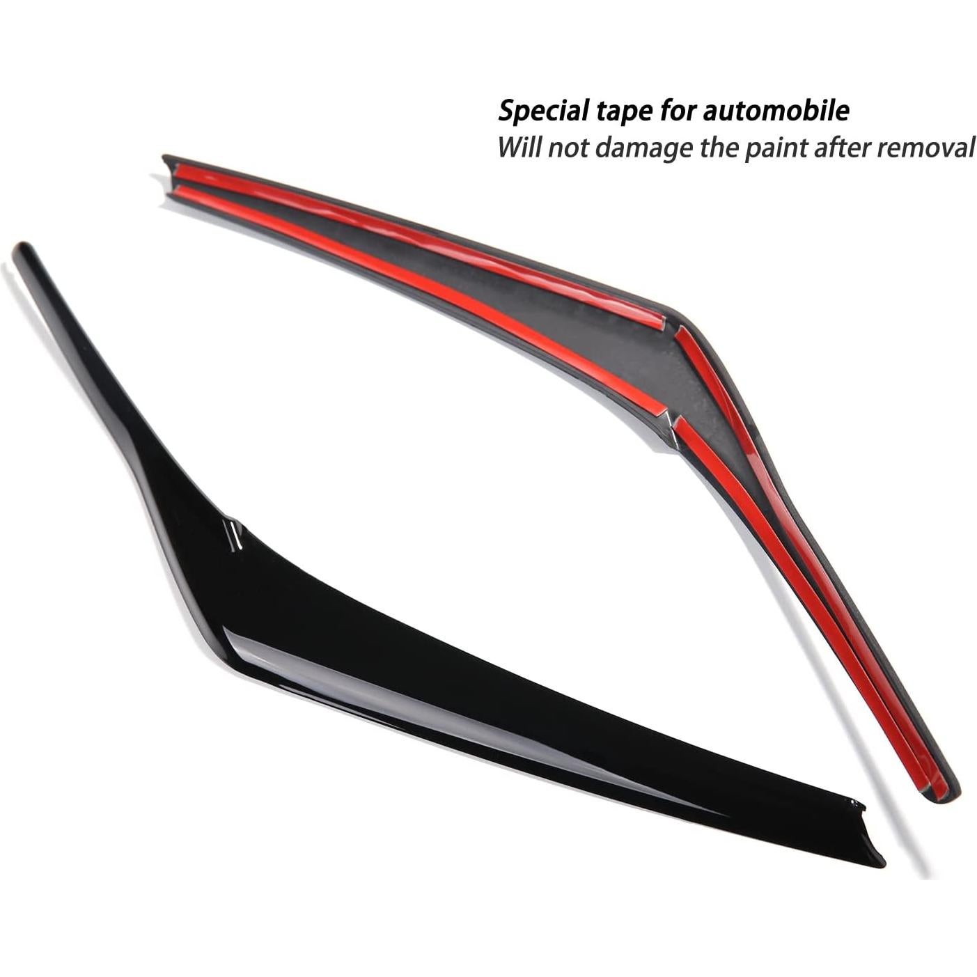 Cubierta de Ceja de Faro CKE para Toyota Camry 2018-2024 - Negro