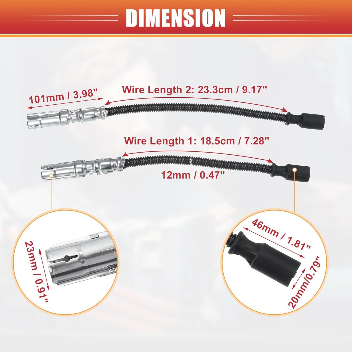 Cable de Bobina de Encendido ACROPIX 12mm para Mercedes-Benz