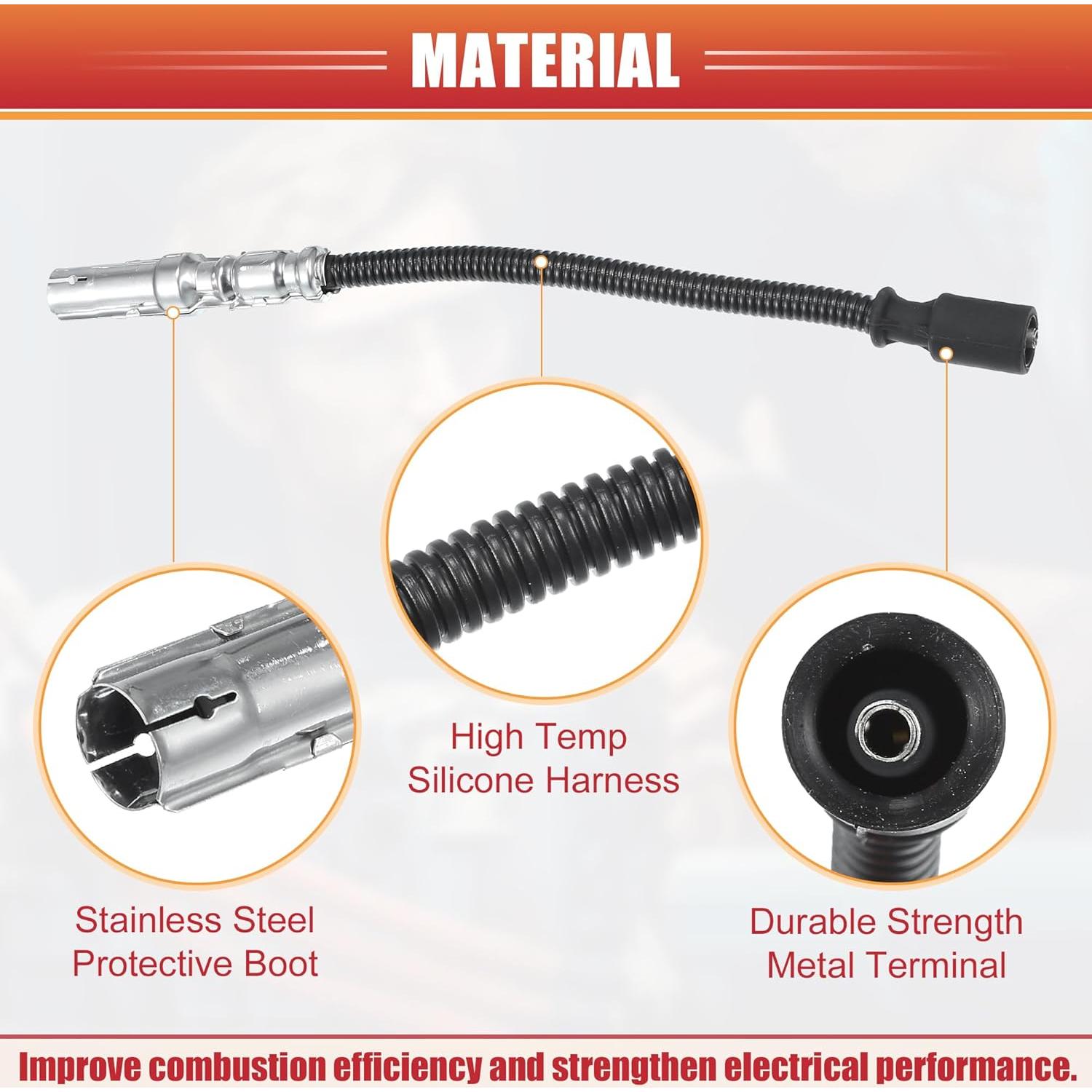 Cable de Bobina de Encendido ACROPIX 12mm para Mercedes-Benz