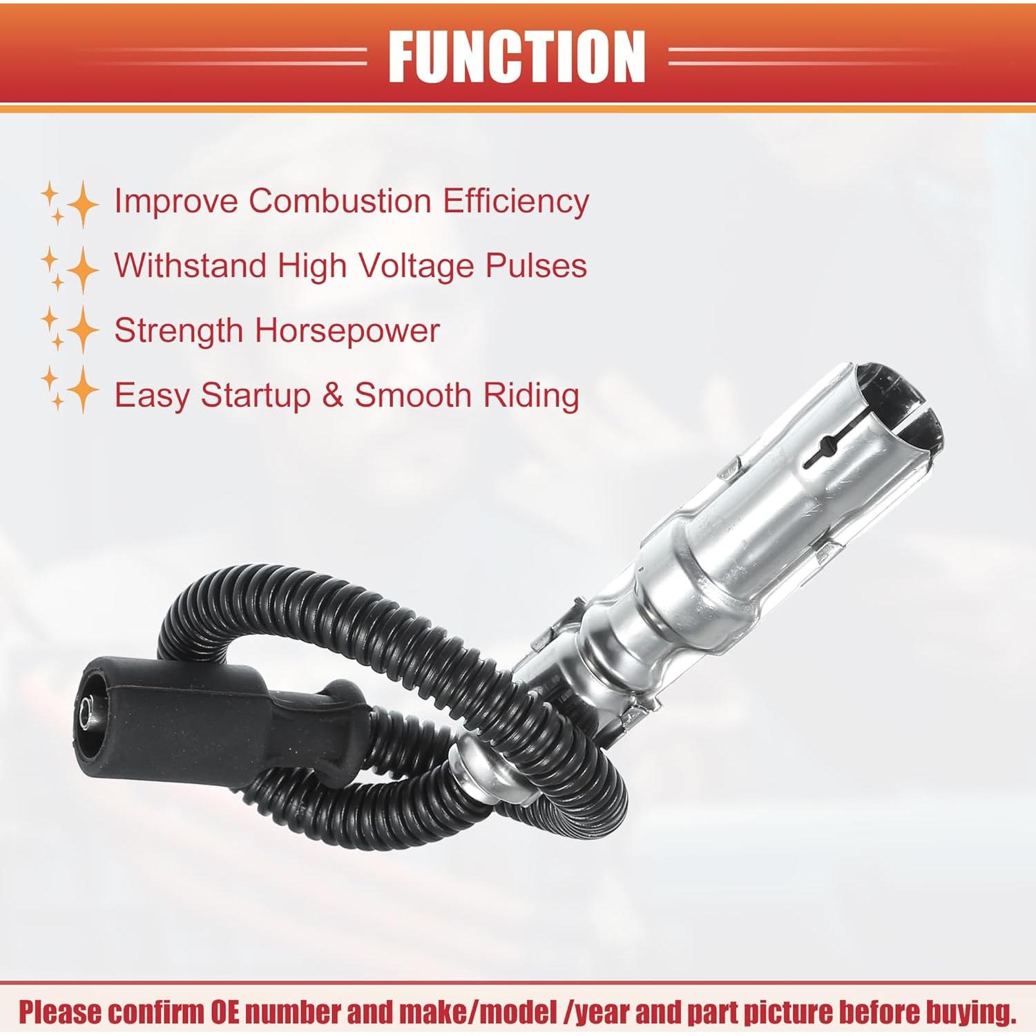 Cable de Bobina de Encendido ACROPIX 12mm para Mercedes-Benz