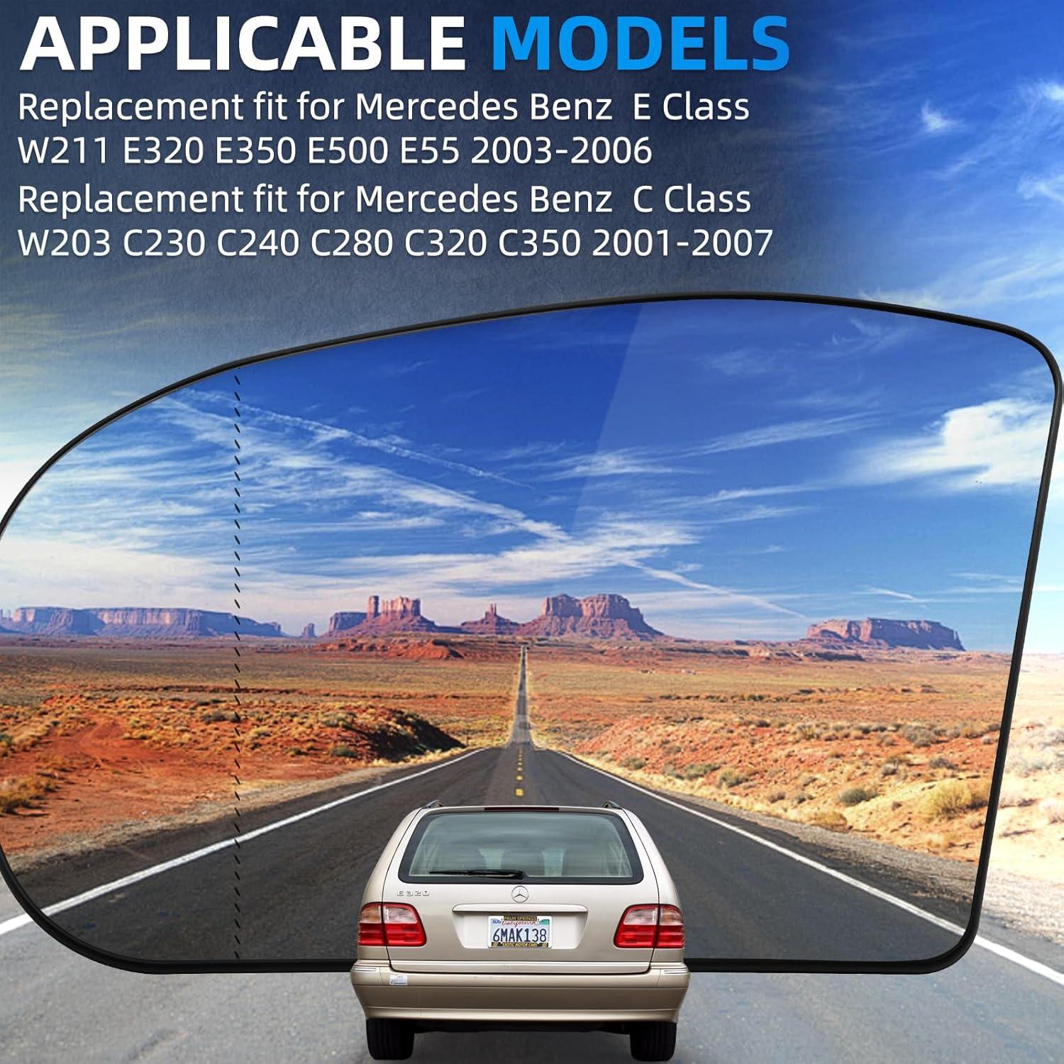 Cristal Espejo Lateral Izquierdo LOIYLLEN con Calefacción