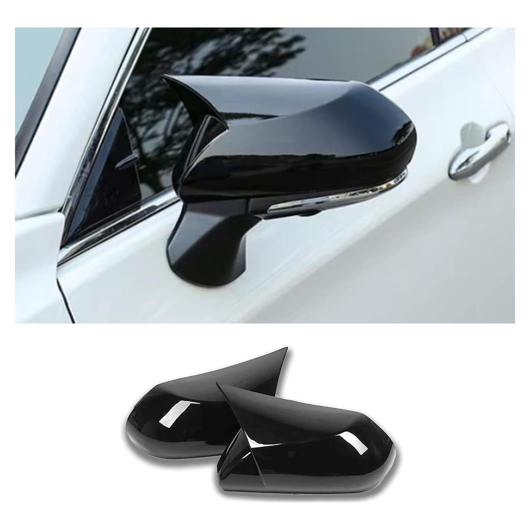 Cubierta de Espejo Retrovisor Toyota Camry 2018-2025 TKREENO Negro Brillante