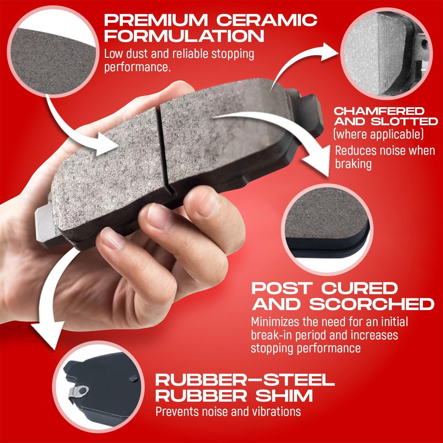 Kit de frenos R1 Concepts eLine para Mitsubishi Outlander 2014-2019