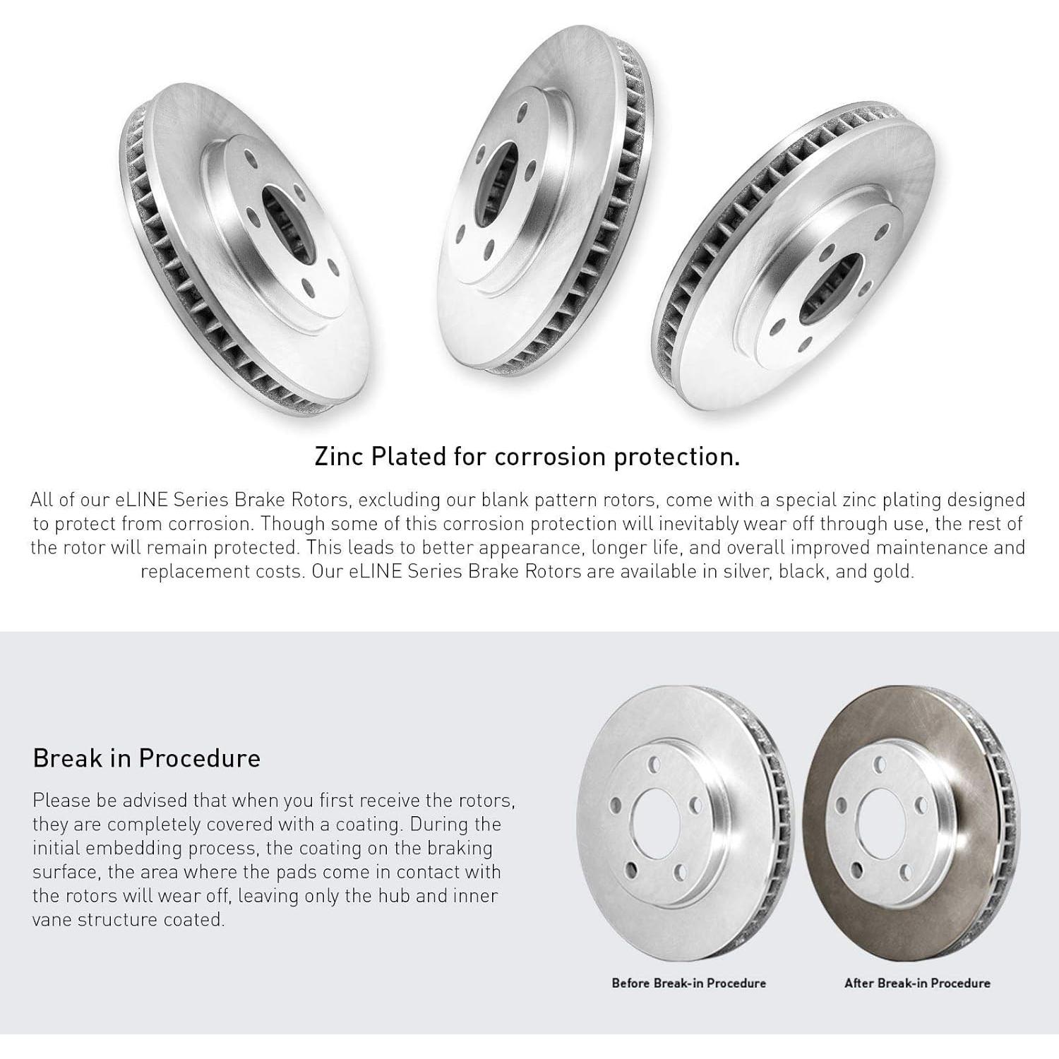 Kit de Frenos Delantero y Trasero R1 Concepts eLine para Fiat 500X y Jeep Renegade