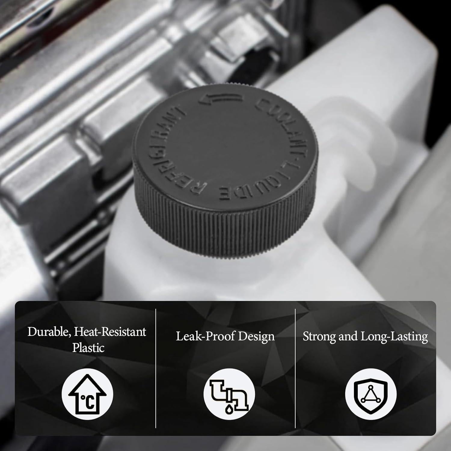 Juego de Tanque de Refrigerante ONISMEZ con Tapa Negra 21712-79900